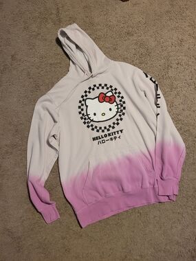 Hello Kitty Pink Dip-Dye Hoodie